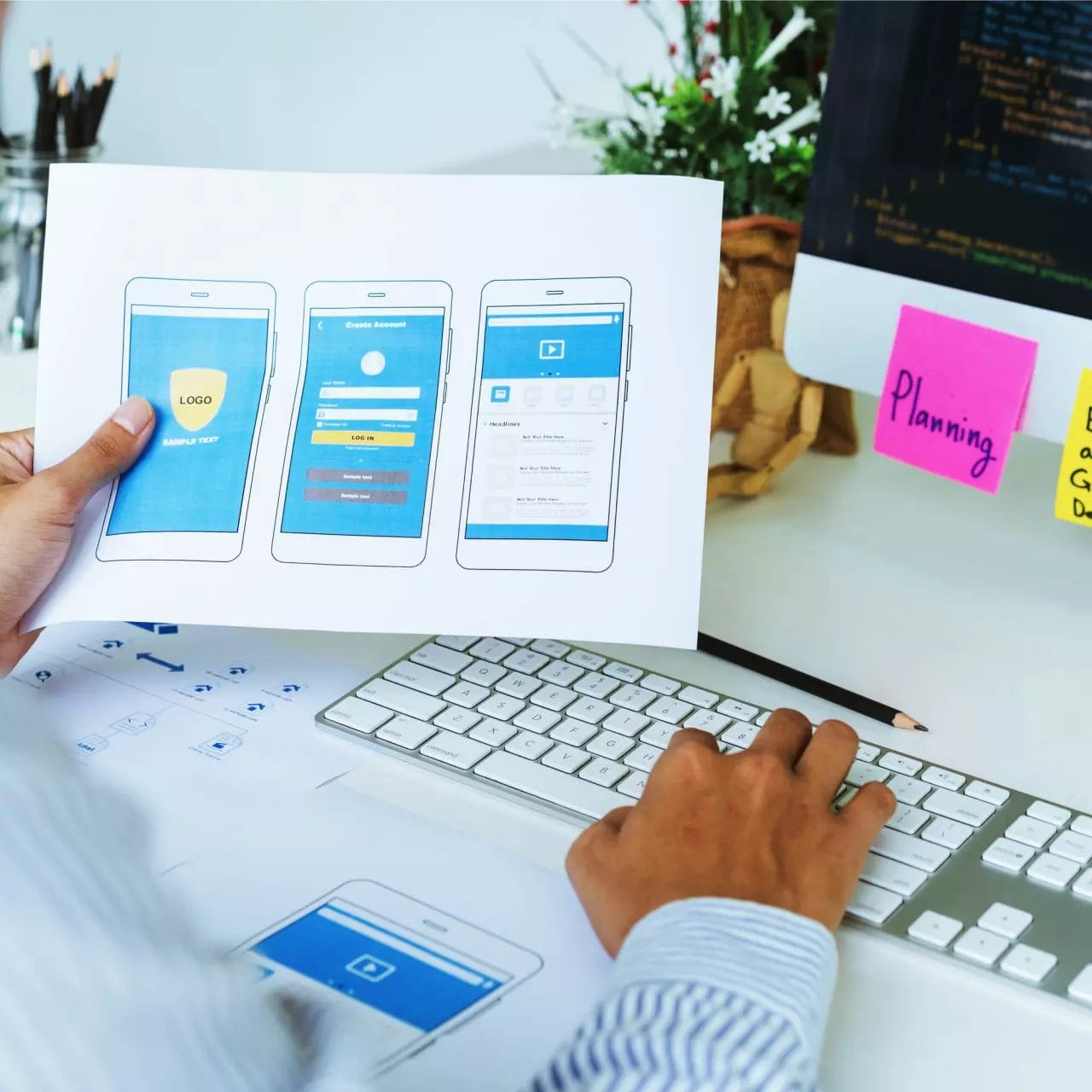 user experience with web development